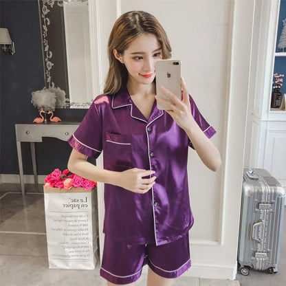 Luxe Silk Blend Pajamas for Women