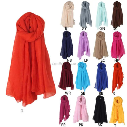 Women's Long Scarf Wrap