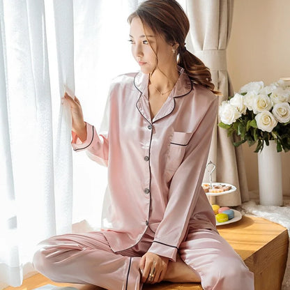 Luxe Silk Blend Pajamas for Women